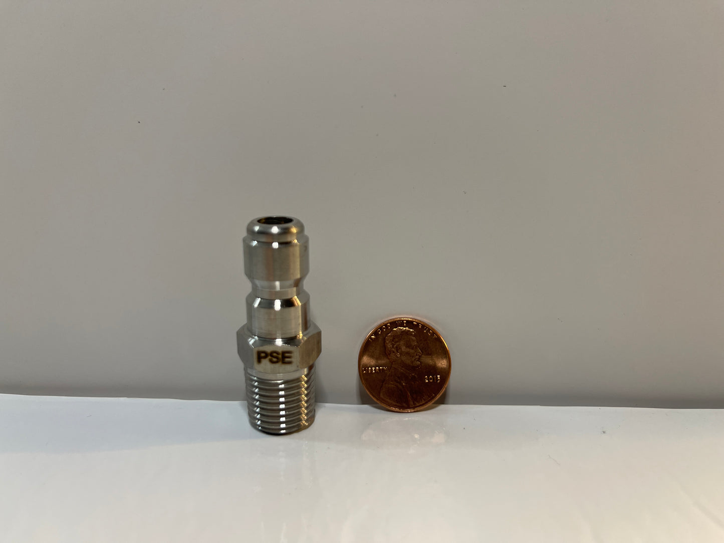 Stainless Steel 1/4" Male Plug